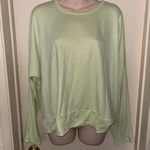 Old Navy. Green Boxy Long Sleeve shirt. Size L